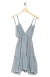 Wishlist Double Strap Minidress In Dove