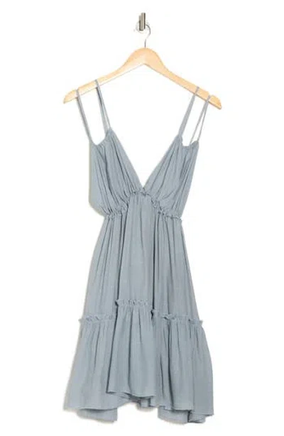 Wishlist Double Strap Minidress In Dove