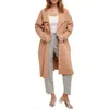 WISHLIST WISHLIST DRAPED SWEATER COAT