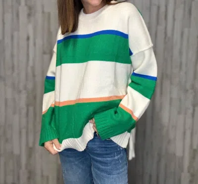 Wishlist Envy Sweater In Green