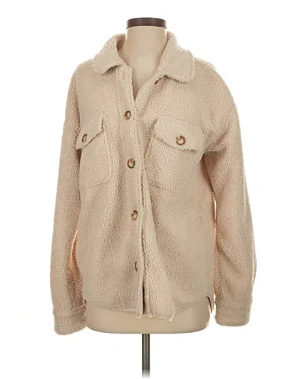 Pre-owned Wishlist Fleece Jacket In Brown