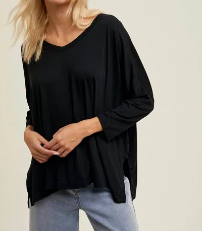 Wishlist Full Stop Top In Black