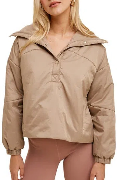 Wishlist Hooded Nylon Anorak Jacket