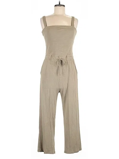 Pre-owned Wishlist Jumpsuit In Brown