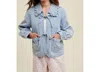 Wishlist Kate Denim Jacket In Blue In Blue
