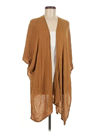 Pre-owned Wishlist Kimono In Brown