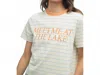 Wishlist Meet Me At The Lake Tee In Cream/sky In Multi