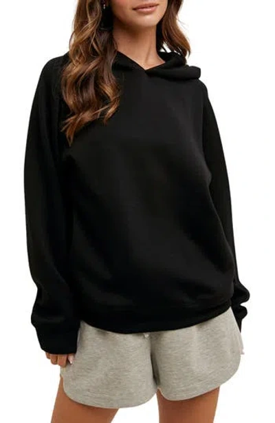 Wishlist Oversize Pullover Hoodie In Black