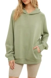 Wishlist Oversize Pullover Hoodie In Green