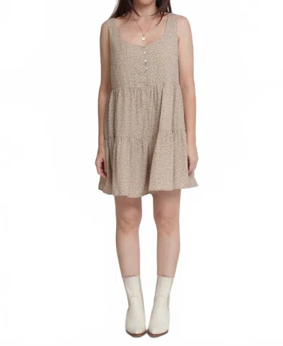 Wishlist Penelope Floral Romper In Olive In Neutral