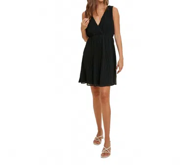 Wishlist Pleated Dress In Black