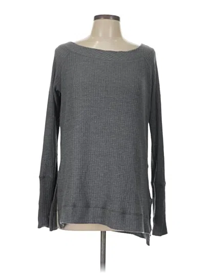 Pre-owned Wishlist Pullover Sweater In Gray