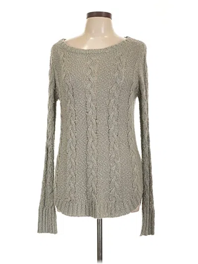 Pre-owned Wishlist Pullover Sweater In Gray
