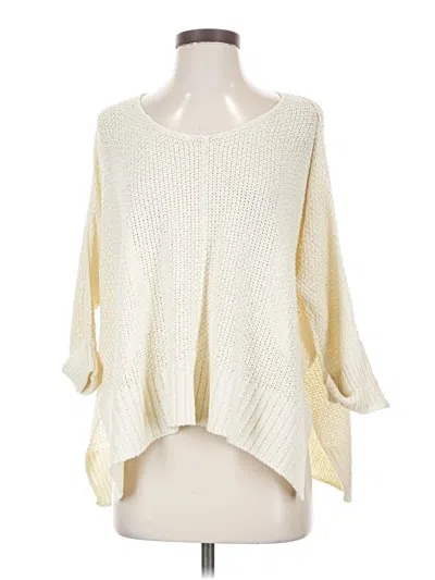Pre-owned Wishlist Pullover Sweater In Ivory