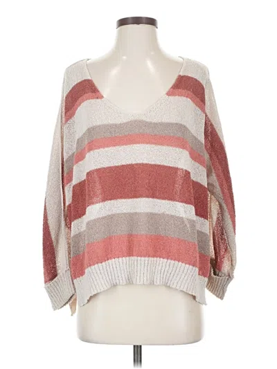 Pre-owned Wishlist Pullover Sweater In Ivory