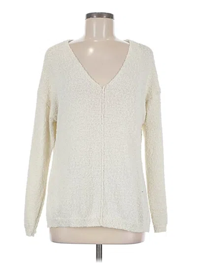 Pre-owned Wishlist Pullover Sweater In Ivory
