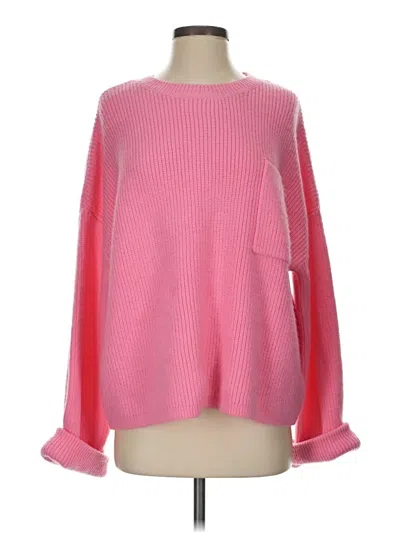 Pre-owned Wishlist Pullover Sweater In Pink