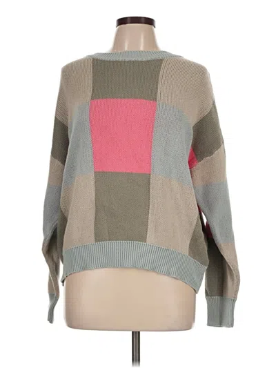 Pre-owned Wishlist Pullover Sweater In Tan