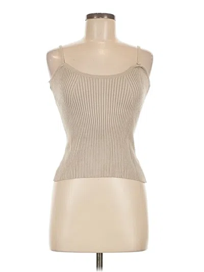 Pre-owned Wishlist Pullover Sweater In Tan