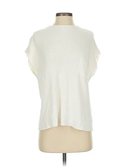 Pre-owned Wishlist Pullover Sweater In White