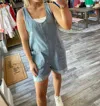 Wishlist Relaxed Fit Denim Overall In Light Wash