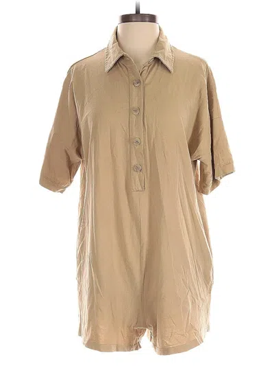 Pre-owned Wishlist Romper In Brown