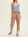 Wishlist Ruffle Detail Cami Top In Dusty Blue In Purple