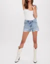 Wishlist Scoop Neck Ribbed Bodysuit With Double Straps In Ivory In Multi