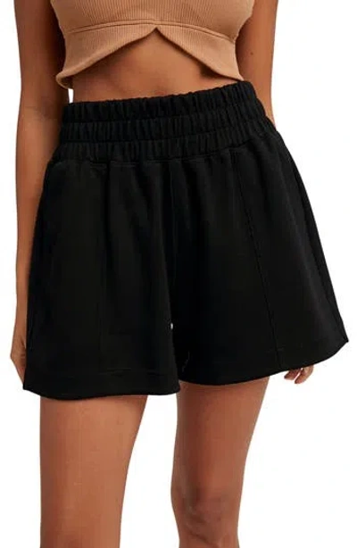 Wishlist Scuba High Waist Shorts In Black