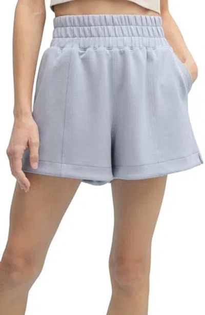 Wishlist Scuba High Waist Shorts In Blue