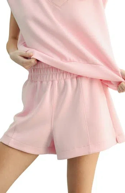 Wishlist Scuba High Waist Shorts In Pink
