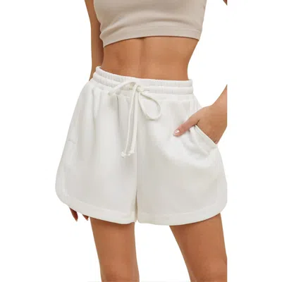 Wishlist Scuba Knit Shorts In White
