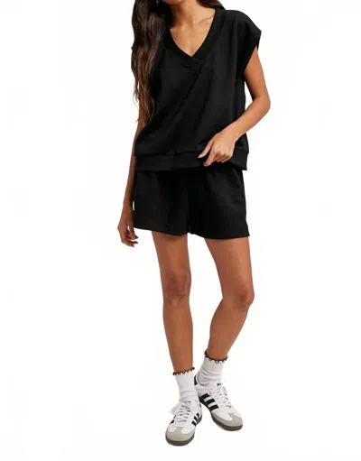 WISHLIST SCUBA PULLOVER IN BLACK
