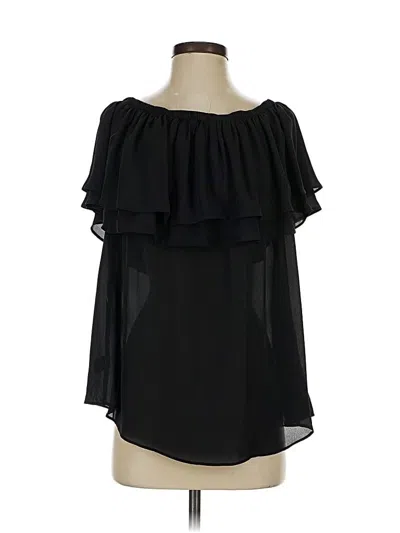 Pre-owned Wishlist Sleeveless Blouse In Black