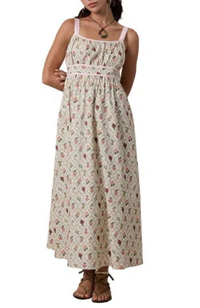 Wishlist Sleeveless Midi Dress In Multi