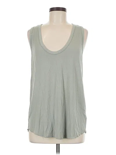 Pre-owned Wishlist Sleeveless Top Gray Scoop Neck Tops