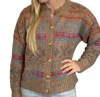 WISHLIST SOUTHWESTERN STYLE CARDIGAN IN MULTI