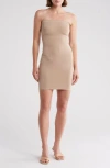 Wishlist Strapless Knit Minidress