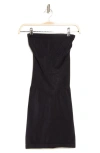 Wishlist Strapless Knit Minidress In Black