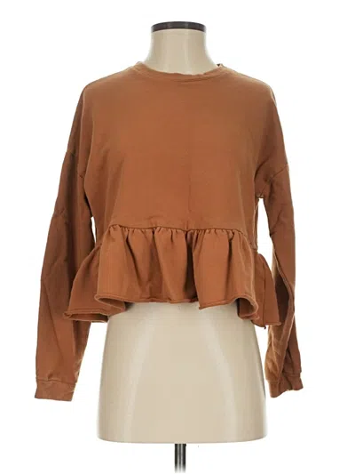 Pre-owned Wishlist Sweatshirt In Brown