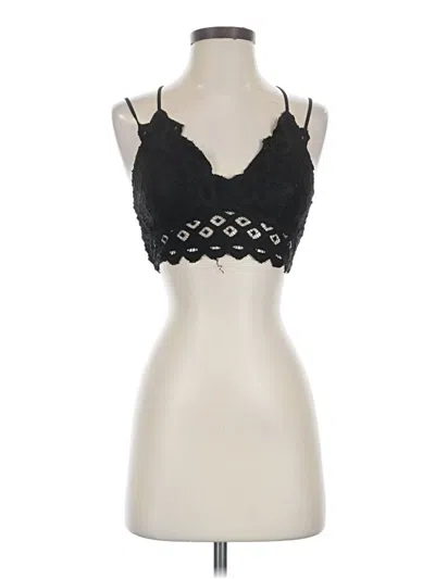 Pre-owned Wishlist Tank Top Black Sweetheart Neckline Tops