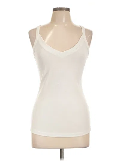 Pre-owned Wishlist Tank Top Ivory Halter Neckline Tops
