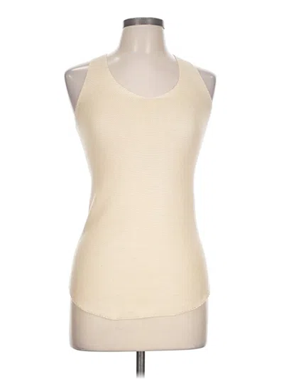 Pre-owned Wishlist Tank Top Ivory Halter Neckline Tops