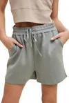 Wishlist Tie Waist Shorts In Mint In Green