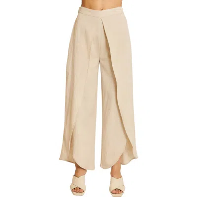 Wishlist Tulip Leg Pants In Neutral