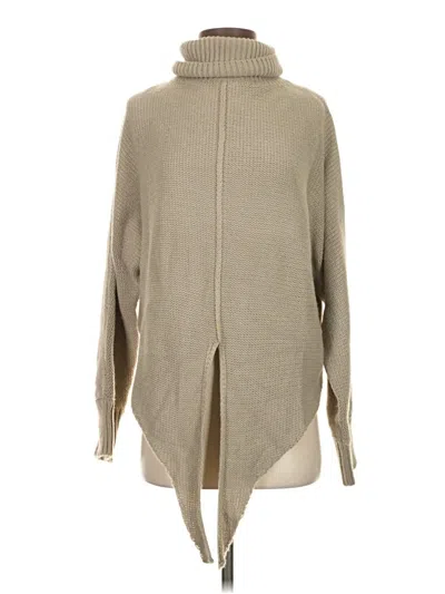 Pre-owned Wishlist Turtleneck Sweater In Brown