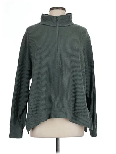 Pre-owned Wishlist Turtleneck Sweater In Green