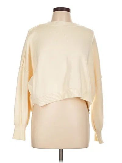 Pre-owned Wishlist Turtleneck Sweater In White