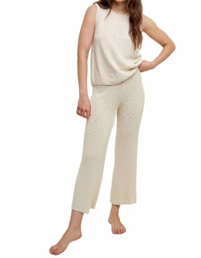 Wishlist Two-piece Sweater Set In Beige In Neutral