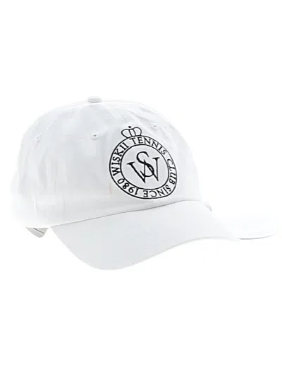 Pre-owned Wiskii Baseball Cap In White